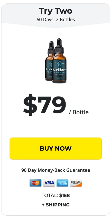 Audifort 2 bottles